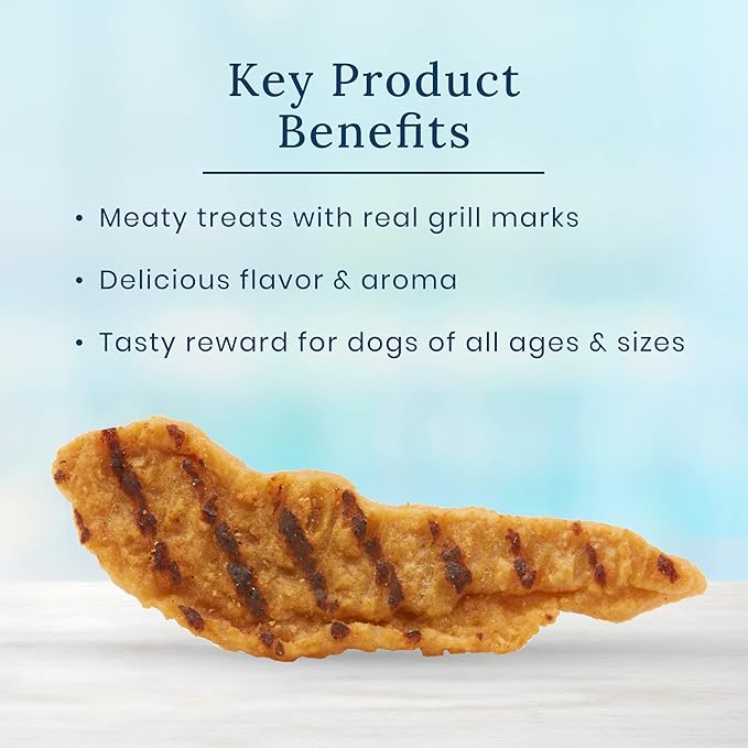 Blue Buffalo True Chews Dog Treats, Made in the USA with Natural Ingredients, Chicken Bacon Recipe, 22-oz Bag - PAWPICO