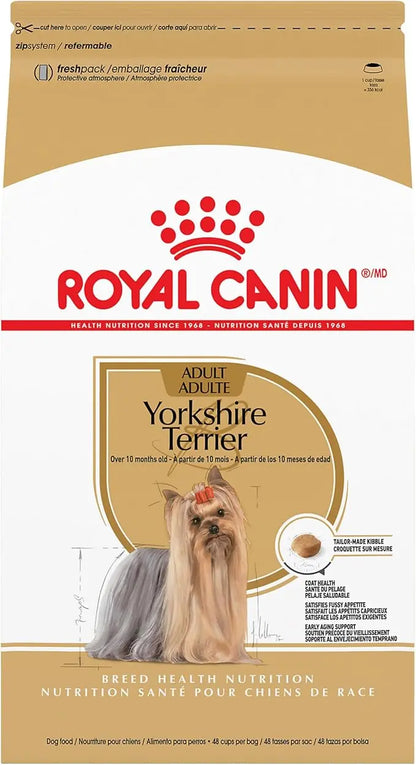 Royal Canin Yorkshire Terrier Adult Dry Dog Food, 10 lb bag - PAWPICO