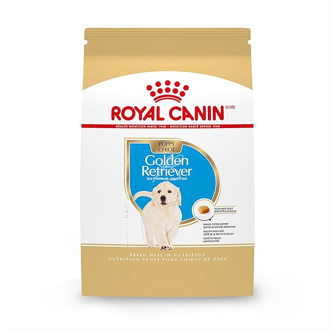 Royal Canin Golden Retriever Puppy Dry Dog Food, 30 lb bag - PAWPICO