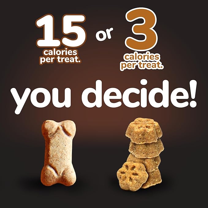 Fruitables Skinny Mini Dog Treats – Healthy Treats for Dogs – Low Calorie Training Treats – Free of Wheat, Corn and Soy – Grilled Bison – 12 Ounces - PAWPICO