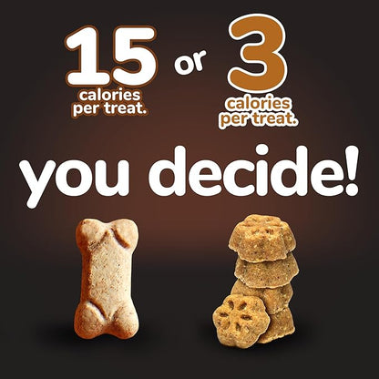 Fruitables Skinny Mini Dog Treats – Healthy Treats for Dogs – Low Calorie Training Treats – Free of Wheat, Corn and Soy – Grilled Bison – 12 Ounces - PAWPICO