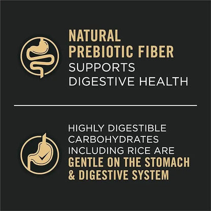 Purina Pro Plan Sensitive Skin and Stomach Wet Dog Food Pate Lamb and Oat Meal Entree - (Pack of 12) 13 oz. Cans - PAWPICO