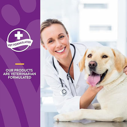 NaturVet –VitaPet Senior Daily Vitamins for Senior Dogs – Plus Glucosamine – Full Spectrum of Vitamins & Minerals – Enhanced with Glucosamine for Added Joint Support – 60 Time Release Tablets NaturVet