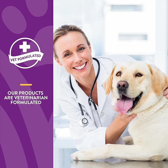 NaturVet VitaPet Senior Daily Vitamins Plus Glucosamine, Dog Multivitamin Supplement, Chewable Tablets, Time Release, Made in The USA with Globally Source Ingredients 180 Count NaturVet