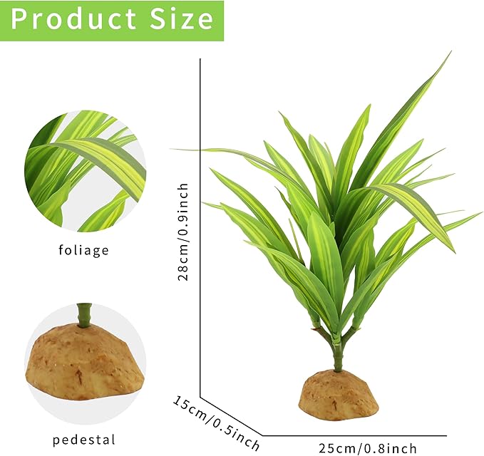 Reptile Hides Hideout Habitat, Reptile Caves for Bearded Dragons, Leopard Geckos, Lizards, Turtles, Snakes, Frogs (Extra Large-B) PAWPICO