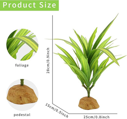 Reptile Hides Hideout Habitat, Reptile Caves for Bearded Dragons, Leopard Geckos, Lizards, Turtles, Snakes, Frogs (Extra Large-B) PAWPICO