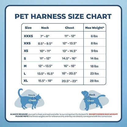 Voyager Step-in Air Dog Harness - All Weather Mesh, Reflective, No Pull Harness for Small, Medium Dogs, Cats - Secure with Hook & Loop Fastener, Buckle, Double D-Rings - Blue/Black Trim, S BestPetSuppliesLLC