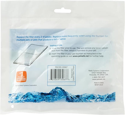 PetSafe Drinkwell Replacement Carbon Filter, Dog and Cat Water Fountain Filters - PAWPICO