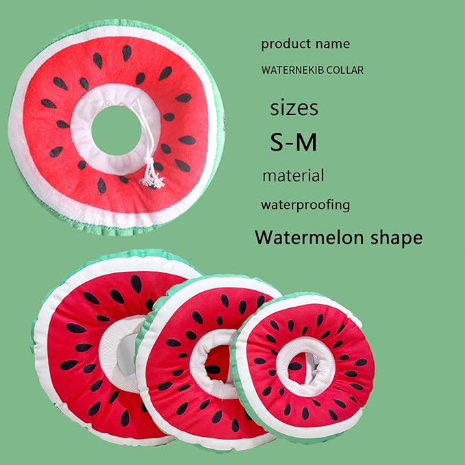 Cat Recovery Soft Collar, Waterproof Soft Recovery Collar. Anti-bite and Anti-Lick Wound Healing Safe Adjustable Elizabethan Collar.(M) PAWPICO