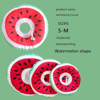 Cat Recovery Soft Collar, Waterproof Soft Recovery Collar. Anti-bite and Anti-Lick Wound Healing Safe Adjustable Elizabethan Collar.(S) Only for Cats up to 6 Months in Size PAWPICO