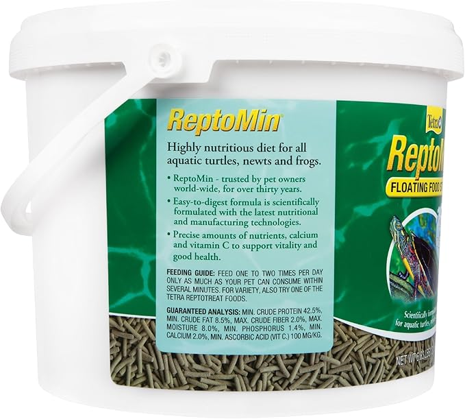 Tetra ReptoMin Floating Food Sticks, For Aquatic Turtles, Newts and Frogs, 6.83 lbs Tetra