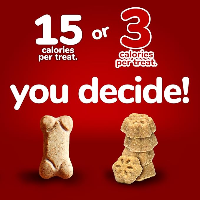 Fruitables Skinny Mini – Healthy Treats for Dogs – Low Calorie Training Treats – Free of Wheat, Corn and Soy – Apple Bacon – 12 Ounces - PAWPICO