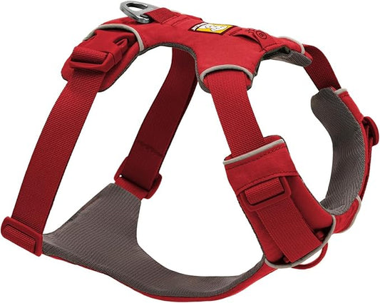Ruffwear, Front Range Dog Harness, Reflective and Padded, No Pull Harness for Training and Everyday, Red Canyon, X-Small RuffwearInc