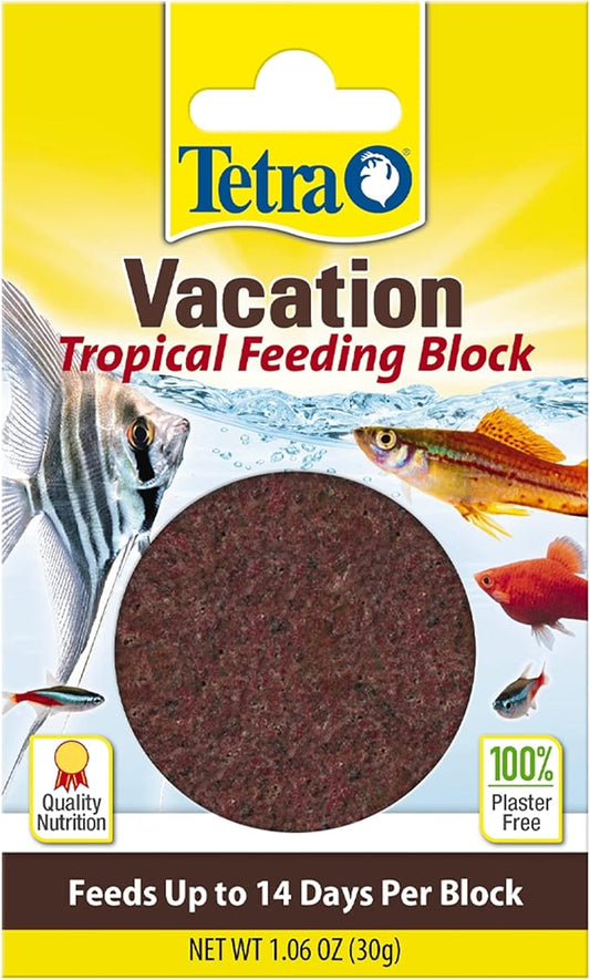 Tetra Vacation Tropical Slow Release Feeder Fish Food, 1.06 oz (77150) Tetra