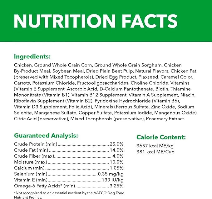 IAMS Proactive Health Minichunks Adult Dry Dog Food with Real Chicken, 40 lb. Bag - PAWPICO