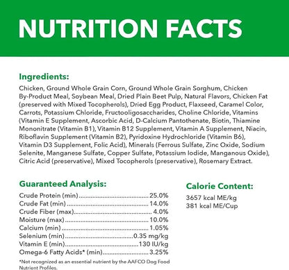 IAMS Proactive Health Minichunks Adult Dry Dog Food with Real Chicken, 40 lb. Bag - PAWPICO