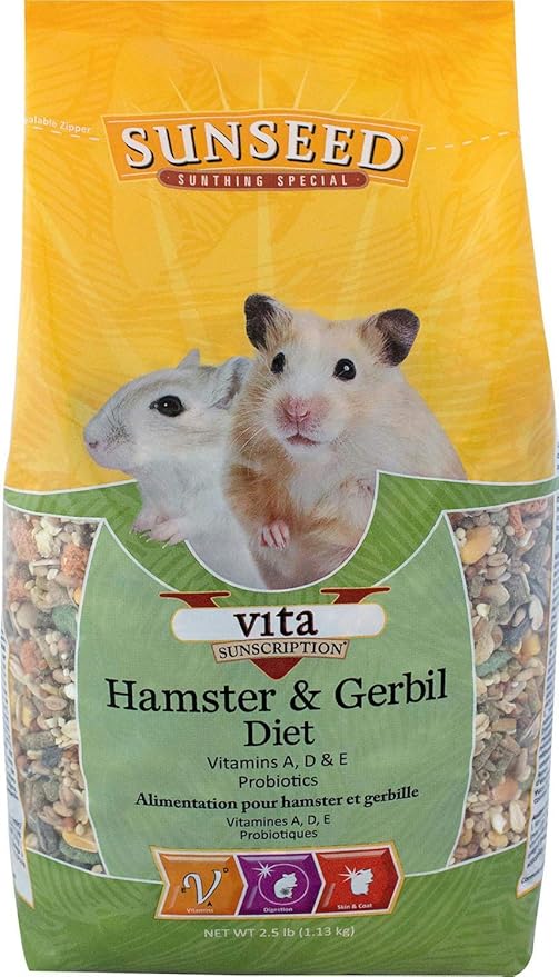 Sun Seed Company Vita Hamster W/ Garden Vegetables Formula 2.5Lb PAWPICO