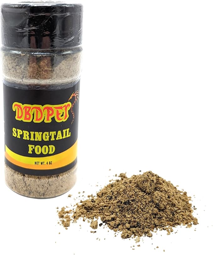 DBDPet Springtail Food (4oz Bottle) - Food for Springtail & Isopod Cultures - Explode Your Springtail Culture's Growth with Our Springtail Food DBDPet