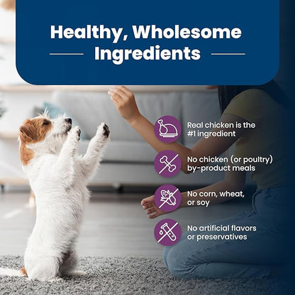 Blue Buffalo Life Protection Formula Small Breed Senior Dry Dog Food, Supports Joint Health and Immunity, Made with Natural Ingredients, Chicken & Brown Rice Recipe, 5-lb Bag - PAWPICO