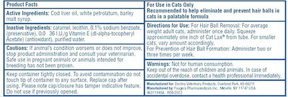 CatLax for Hairball Elimination and Prevention in Cats, 2 oz PAWPICO