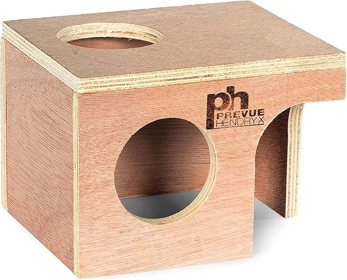 Prevue Pet Products Wood Hamster & Gerbil Hut 1121 Prevue+Pet+Products