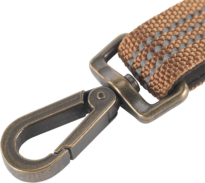 Carhartt Shock Absorbing Dog Leash Carhartt Brown/Brushed Brass Carhartt