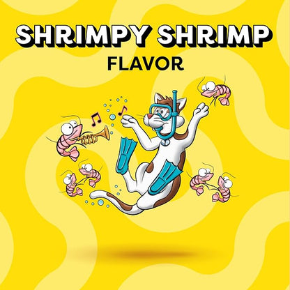 Temptations Classic Crunchy and Soft Cat Treats Shrimpy Shrimp Flavor, 16 oz. Tub Temptations