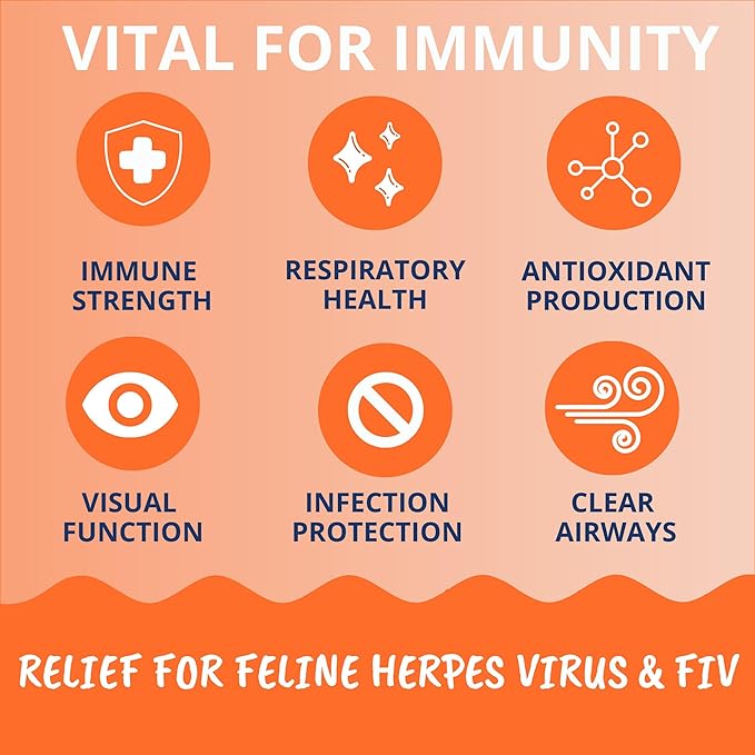 Under the Weather Pet Daily Cat L-Lysine | Boost Immune System Reduce Respiratory Symptoms | Maintain Normal Immune System Response | 60 Star Shaped Soft Chews UndertheWeather