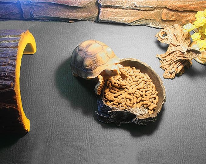47" x 24" Large Reptile Carpet Terrarium Liner Bedding Reptile Substrate Mat Tank Accessories for Bearded Dragon Snake Lizard Tortoise Leopard Gecko (Grey) Mechpia