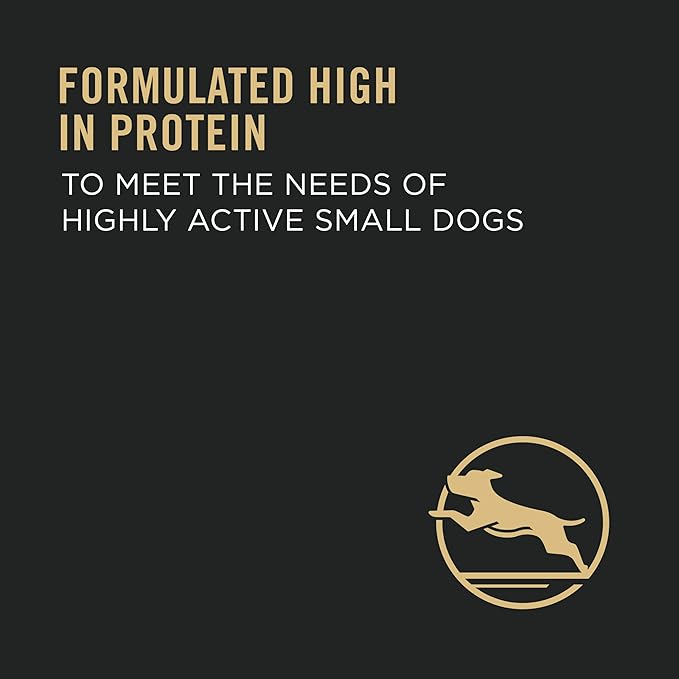 Purina Pro Plan High Protein Small Breed Dog Food, Chicken & Rice Formula - 18 lb. Bag - PAWPICO