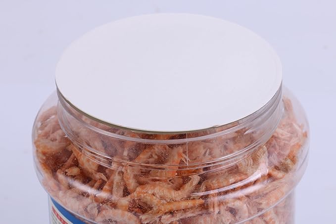 Premium Freeze-Dried Krill & Shrimp Mix Ideal for Arowana, Koi, Tropical Cichlids, and Turtles High Protein Floating Aquarium Food (1000ml) toyuto