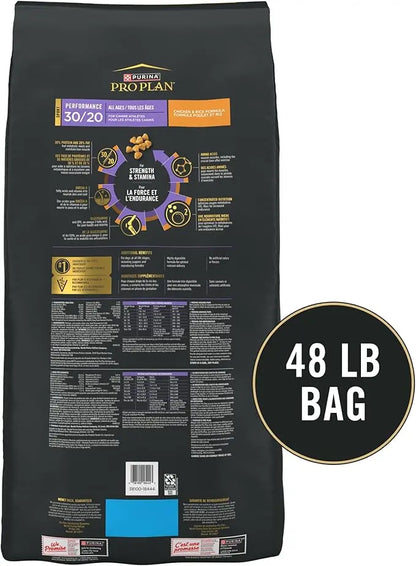 Purina Pro Plan Sport Performance 30/20 Chicken and Rice Formula High Protein Dog Food - 48 lb. Bag - PAWPICO