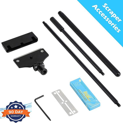 Aquarium Algae Scraper,Aquarium Glass Cleaner,Fish Tank Cleaner, Aquarium Scraper with 10 Blades,26 Inch. Pronetcus