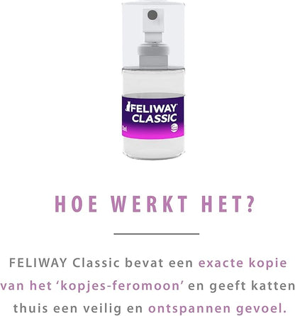 FELIWAY Classic Cat Calming Pheromone Travel Spray (20 mL) Feliway%C2%AE