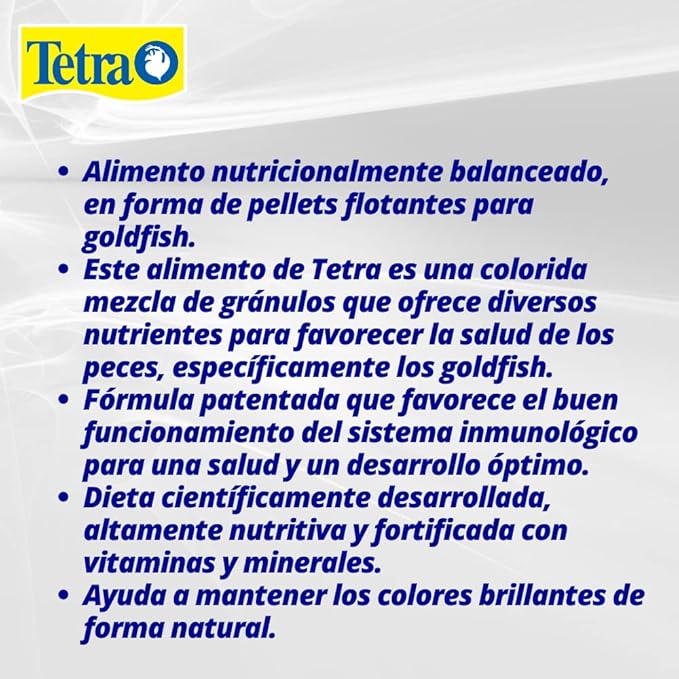 Tetra Goldfish Variety Pellets, Balanced Diet, 1.87 Ounce Tetra