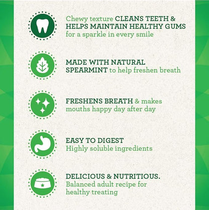 Greenies Original Large Natural Dental Care Dog Treats, 27 oz. Pack (17 Treats) - PAWPICO