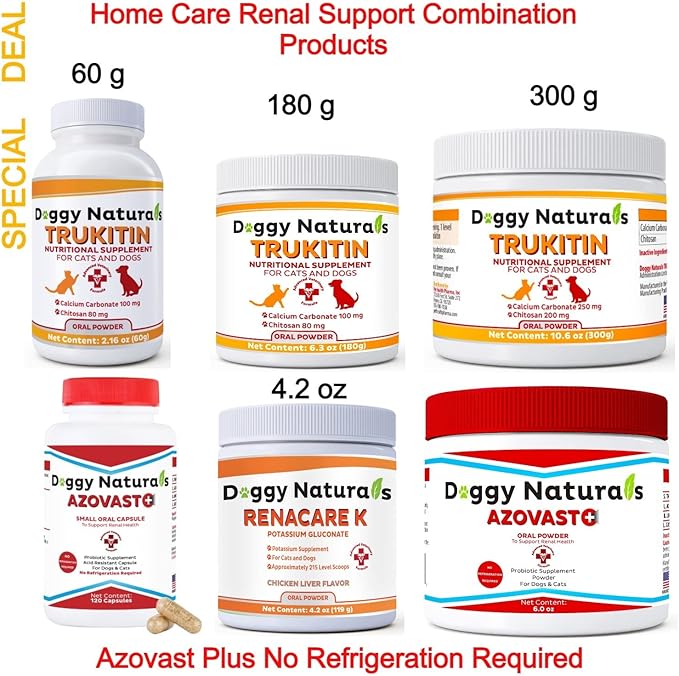 Trulysine Plus L-Lysine for Cats Immune Support Oral Powder 8oz/226g - Cats & Kittens of All Age, Sneezing, Runny Nose Squinting, Watery Eyes-Fish & Poultry Flavor (U.S.A)(225 Grams (900mg / Scoop)) Pet+Health+Pharma