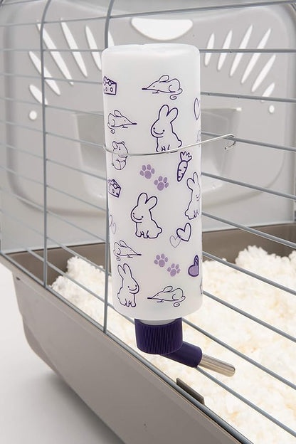 Lixit Weather Resistant Cage Water Bottles for Rabbits, Ferrets, Guinea Pigs Hamsters and Other Small Animals. (16-Ounce) Lixit