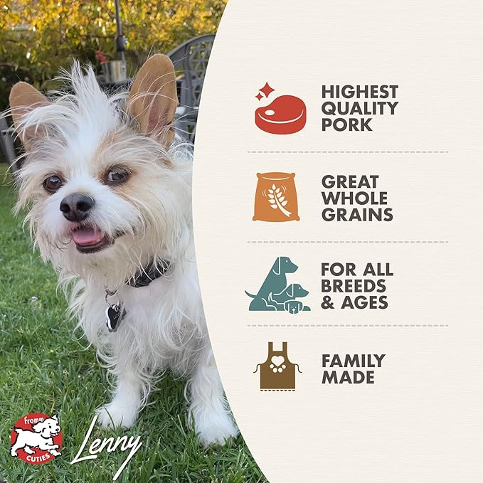 Fromm Four-Star Nutritionals Pork & Applesauce Dog Food - Premium Dry Dog Food - Pork Recipe - 12 lb - PAWPICO