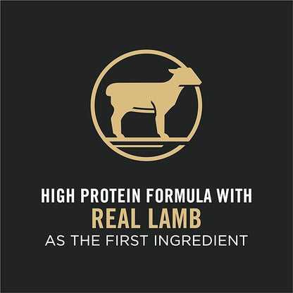 Purina Pro Plan High Protein, Small Bites Dog Food, SPORT 27/17 Lamb & Rice Formula - 37.5 lb. Bag - PAWPICO