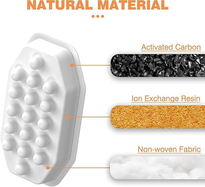 Cat Water Fountain Stainless Steel 8 Filters Replacement & 8 Pre-Filter Sponges - PAWPICO