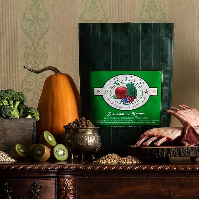 Fromm Four-Star Nutritionals Zealambder Dog Food - Premium Dry Dog Food - Lamb Recipe - 4 lb - PAWPICO