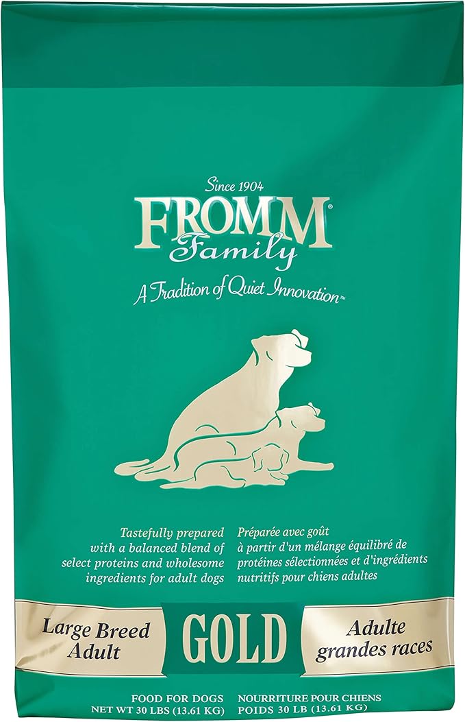 Fromm Gold Nutritionals Large Breed Adult Dry Dog Food, 30 lb - PAWPICO
