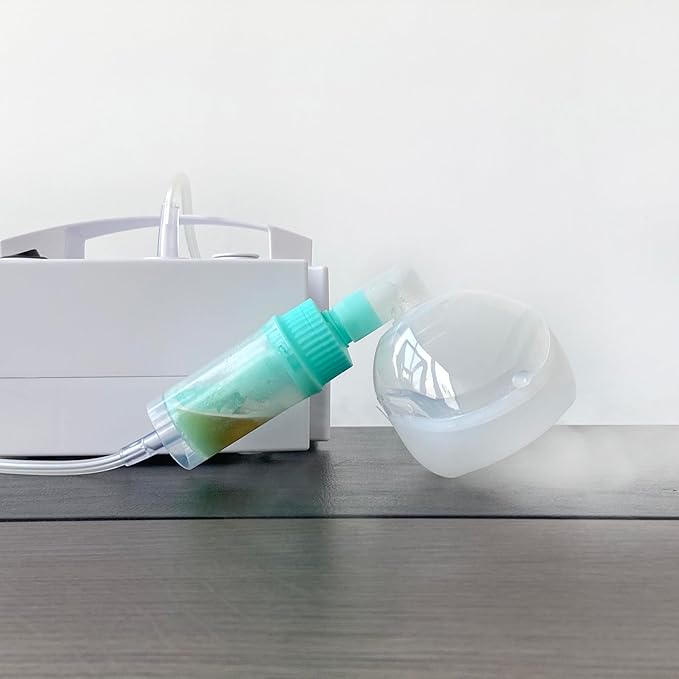 Lying Down Nebulizer Cup and Inhaler Mask for Cats and Small Dogs, Oxygen Mask for Pets (No Nebulizer Device) (S) WhaleSing