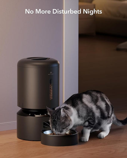 PETLIBRO Automatic Cat Feeder, Automatic Dog Feeder with Freshness Preservation, 5L Timed Cat Feeders for Dry Food, Up to 6 Meals Per Day, Granary Pet Feeder for Cats/Dogs - PAWPICO