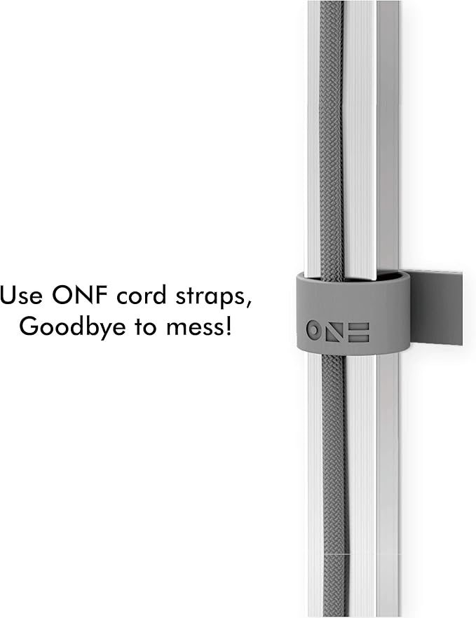 ONF Stainless Steel 304 Square Hanging Kit for Planted Terrarium & Aquarium Light, Suspension System, Adjustable Stand Hold up to 11lb 24-36 inch Fish Tank Light, 2 pcs Tubes in Pack, Right ONF