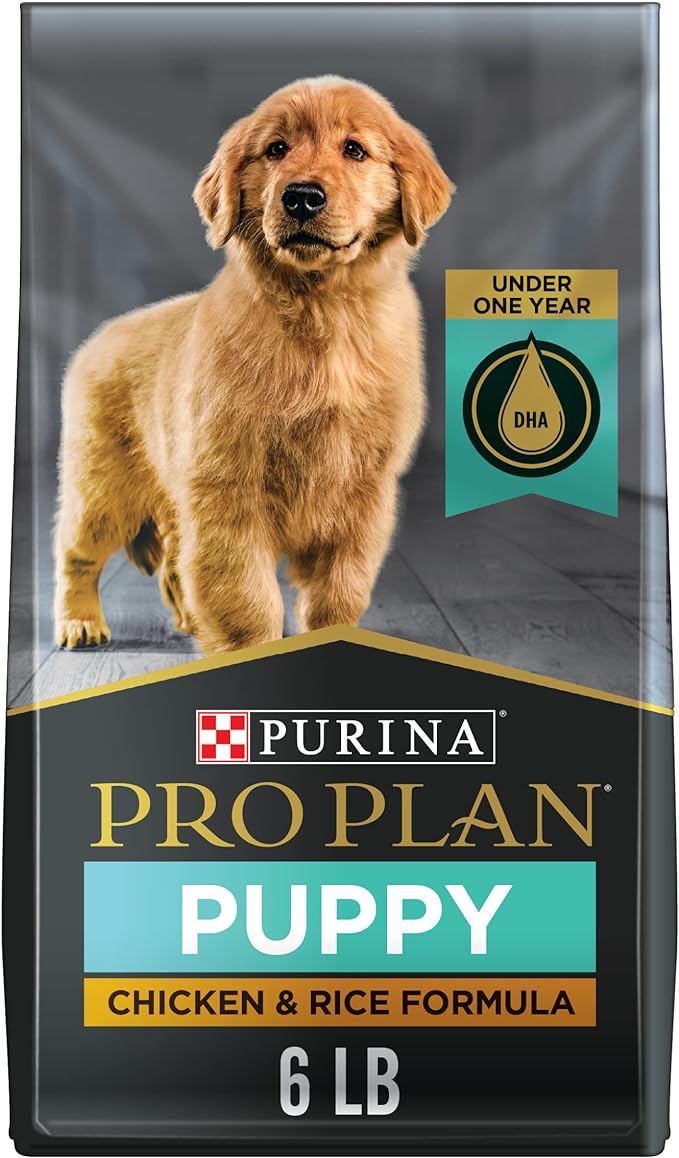 Purina Pro Plan High Protein Dry Puppy Food, Chicken and Rice Formula - 6 lb. Bag - PAWPICO