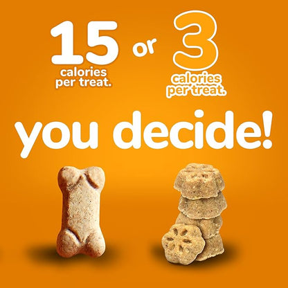 Fruitables Skinny Mini Dog Treats – Healthy Treats for Dogs – Low Calorie Training Treats – Free of Wheat, Corn and Soy – Pumpkin and Mango – 5 Ounces (Pack of 2) - PAWPICO