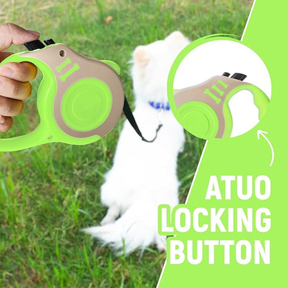 Retractable Dog Leash Automatic Telescopic Tractor Dog Tape, Pet Tape 10/16 FT Durable and Convenient, with Non-Slip Handle, Suitable for Small and Medium-Sized Dogs LIEVUIKEN