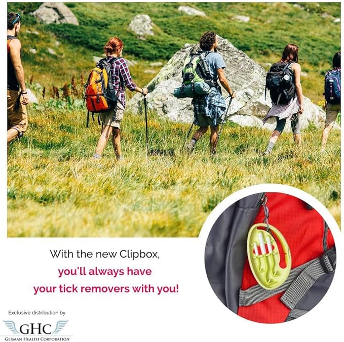 Tick Remover for Dogs and Human - Made in France - Tick Puller for Humans and Dogs - 3 Different Sizes - Dog Tick Removal Tool - Also for All Other Pets - Tick Nipper in Tick+Twister